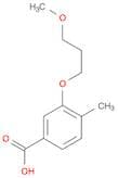 Benzoic acid,3-(3-methoxypropoxy)-4-methyl-