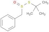Benzenemethanesulfinothioic acid, S-(1,1-dimethylethyl) ester
