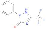 3H-1,2,4-Triazol-3-one, 1,2-dihydro-2-phenyl-5-(trifluoromethyl)-