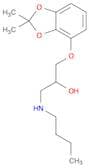 2-Propanol, 1-(butylamino)-3-[(2,2-dimethyl-1,3-benzodioxol-4-yl)oxy]-