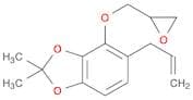 1,3-Benzodioxole, 2,2-dimethyl-4-(oxiranylmethoxy)-5-(2-propenyl)-
