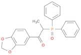 1-Propanone, 1-(1,3-benzodioxol-5-yl)-2-(diphenylphosphinyl)-
