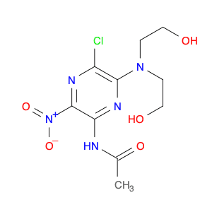 N-(6-(Bis(2-hydroxyethyl)amino)-5-chloro-3-nitropyrazin-2-yl)acetamide