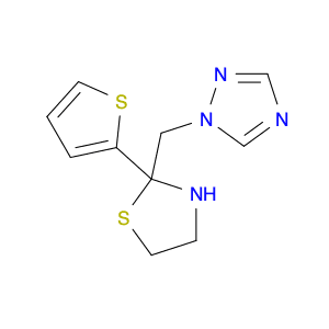 1H-1,2,4-Triazole, 1-[[2-(2-thienyl)-2-thiazolidinyl]methyl]-