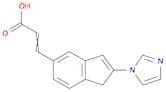 2-Propenoic acid, 3-[2-(1H-imidazol-1-yl)-1H-inden-5-yl]-