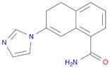 1-Naphthalenecarboxamide, 5,6-dihydro-7-(1H-imidazol-1-yl)-
