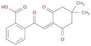 Benzoic acid, 2-[(4,4-dimethyl-2,6-dioxocyclohexylidene)acetyl]-