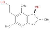 1H-Indene-5-ethanol, 2,3-dihydro-3-hydroxy-2,4,6-trimethyl-, trans-