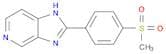 1H-Imidazo[4,5-c]pyridine, 2-[4-(methylsulfonyl)phenyl]-
