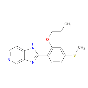 1H-Imidazo[4,5-c]pyridine, 2-[4-(methylthio)-2-propoxyphenyl]-