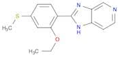 1H-Imidazo[4,5-c]pyridine, 2-[2-ethoxy-4-(methylthio)phenyl]-