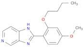1H-Imidazo[4,5-c]pyridine, 2-(2-butoxy-4-methoxyphenyl)-