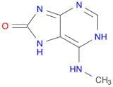 8H-Purin-8-one, 1,7-dihydro-6-(methylamino)-