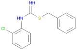 Carbamimidothioic acid, (2-chlorophenyl)-, phenylmethyl ester