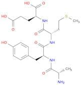 L-Glutamic acid, N-[N-(N-L-alanyl-L-tyrosyl)-L-methionyl]-