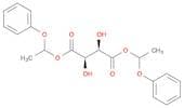 Butanedioic acid, 2,3-dihydroxy- (2R,3R)-, bis(1-phenoxyethyl) ester