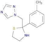 1H-1,2,4-Triazole, 1-[[2-(3-methylphenyl)-2-thiazolidinyl]methyl]-
