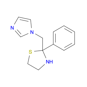 Thiazolidine, 2-(1H-imidazol-1-ylmethyl)-2-phenyl-