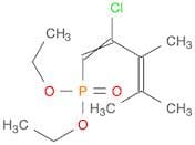 Phosphonic acid, (2-chloro-3,4-dimethyl-1,3-pentadienyl)-, diethyl ester