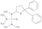 Phosphoric triamide, pentamethyl(tetrahydro-5,5-diphenyl-2-furanyl)-
