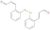 2-Propenal, 3,3'-(ditellurodi-2,1-phenylene)bis-