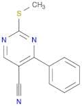 2-(Methylthio)-4-phenylpyrimidine-5-carbonitrile