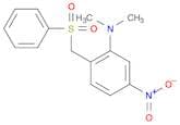 Benzenamine, N,N-dimethyl-5-nitro-2-[(phenylsulfonyl)methyl]-