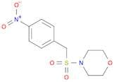 Morpholine,4-[[(4-nitrophenyl)methyl]sulfonyl]-