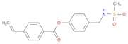 Benzoic acid, 4-ethenyl-, 4-[[(methylsulfonyl)amino]methyl]phenyl ester