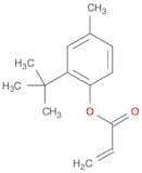 2-Propenoic acid, 2-(1,1-dimethylethyl)-4-methylphenyl ester