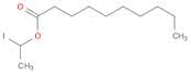 Decanoic acid, 1-iodoethyl ester