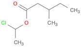 Pentanoic acid, 3-methyl-, 1-chloroethyl ester