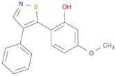 Phenol, 5-methoxy-2-(4-phenyl-5-isothiazolyl)-