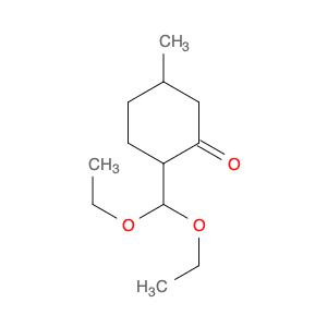 Cyclohexanone, 2-(diethoxymethyl)-5-methyl-