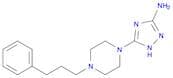 1H-1,2,4-Triazol-3-amine, 5-[4-(3-phenylpropyl)-1-piperazinyl]-