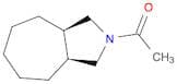 Cyclohepta[c]pyrrole, 2-acetyldecahydro-, cis-