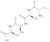 L-Alanine, N-[N-[N-(3-fluoro-L-alanyl)-L-alanyl]-L-alanyl]-
