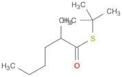 Hexanethioic acid, 2-methyl-, S-(1,1-dimethylethyl) ester