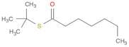 Heptanethioic acid, S-(1,1-dimethylethyl) ester