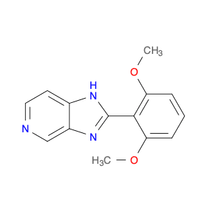 1H-Imidazo[4,5-c]pyridine, 2-(2,6-dimethoxyphenyl)-