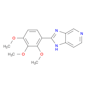 1H-Imidazo[4,5-c]pyridine, 2-(2,3,4-trimethoxyphenyl)-