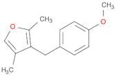 Furan, 3-[(4-methoxyphenyl)methyl]-2,4-dimethyl-