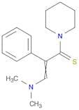 Piperidine, 1-[3-(dimethylamino)-2-phenyl-1-thioxo-2-propenyl]-