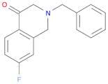 4(1H)-Isoquinolinone, 7-fluoro-2,3-dihydro-2-(phenylmethyl)-