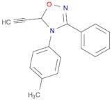 1,2,4-Oxadiazole, 5-ethynyl-4,5-dihydro-4-(4-methylphenyl)-3-phenyl-