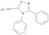 1,2,4-Oxadiazole, 5-ethynyl-4,5-dihydro-3,4-diphenyl-