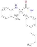 Propanamide, N-(4-butylphenyl)-2-methyl-2-[(2-methylphenyl)amino]-