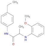 Propanamide, N-(4-ethylphenyl)-2-[(2-methoxyphenyl)amino]-