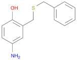 Phenol, 4-amino-2-[[(phenylmethyl)thio]methyl]-