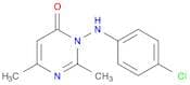 3-((4-Chlorophenyl)amino)-2,6-dimethylpyrimidin-4(3H)-one